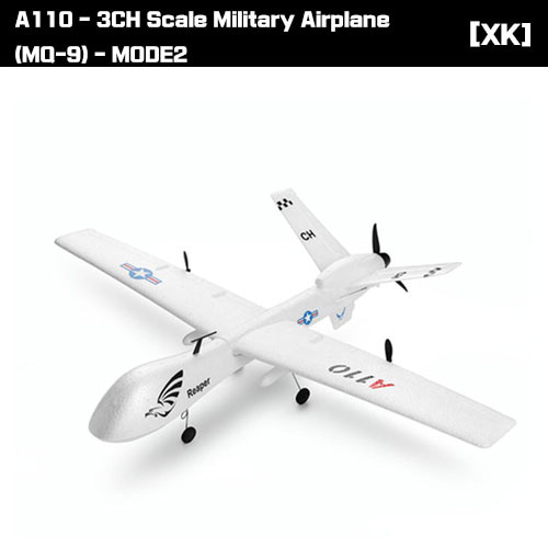 [XK] A110 - 3CH Scale Military Airplane (MQ-9) - MODE1