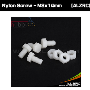 [ALZRC]Devil 380 FAST Nylon Screw - M8x14mm [D380F34]