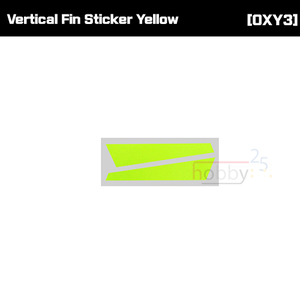 SP-OXY3-081 - OXY3 - Vertical Fin Sticker Yellow