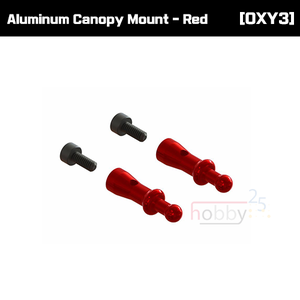 LX1546 - OXY3 - Aluminum Canopy Mount - Red