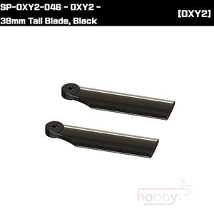 SP-OXY2-046 - OXY2 - 38mm Tail Blade, Black