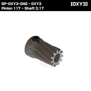 SP-OXY3-040 - OXY3 - Pinion 11T - Shaft 3.17