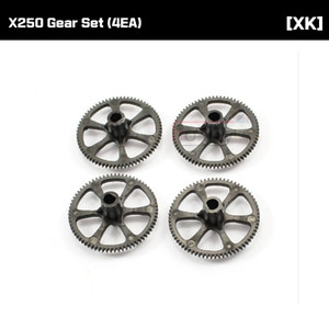 [XK] X250 Gear Set (4EA) [X250-006]