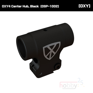 OXY4 Center Hub, Black [OSP-1002]