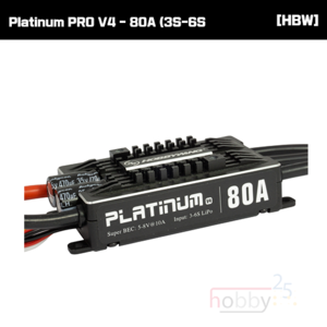 [변속기] Platinum PRO V4 - 80A (3S-6S) [HBW] OXY4 MAX 추천