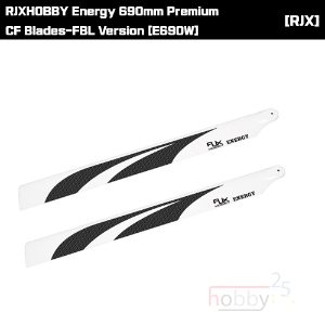RJXHOBBY Energy 690mm Premium CF Blades-FBL Version [E690W]