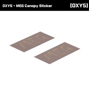 OSP-1387 OXY5 - MEG Canopy Sticker