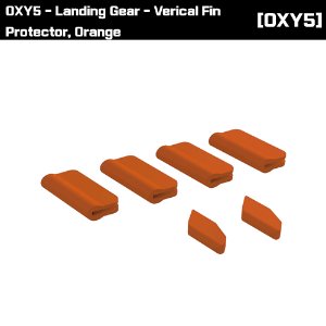 OSP-1391 OXY5 - Landing Gear - Verical Fin Protector, Orange