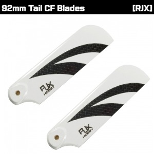 RJX Black and White 92mm Tail CF Blades